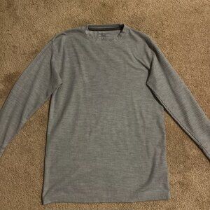 Architect Mens Thermal‎ Gray Long Sleeve Shirt